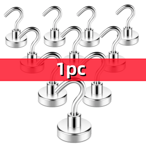 Heavy Duty Magnetic Hooks – Strong Magnets for Cruise Camping Kitchen Office Wall Fridge Toolbox & Shelves