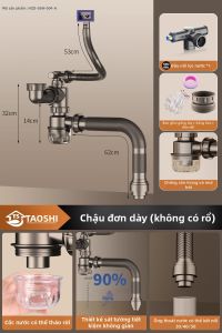 TAOSHI | Ống Thoát Nước Chống Hôi