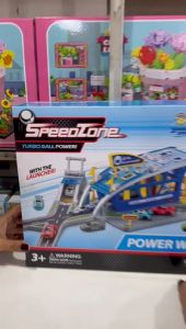 Mainan Anak Mobil Parking Lot Power Wash Playset