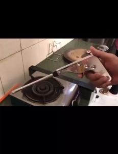 270mm VL Electronic Gas Ignition Torch Gun Lighter Spark Gas Burner Stove Iron Body Igniter Pemetik Api Dapur 露营火炉