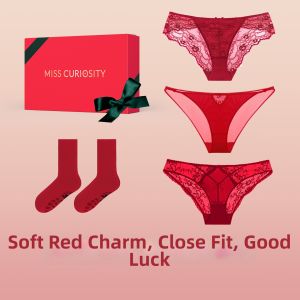 Miss Curiosity | 3A Antibacterial Cotton Crotch Comfort Breathable Triangle Underwear