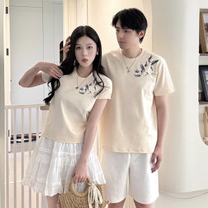 XILANDUO | Couple Sets Casual Ins Style T-shirts and Culottes