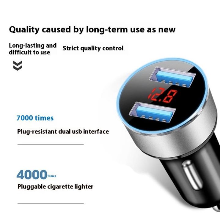 STAR FRUIT Sạc điện dùng trên xe hơi cổng USB kép chất lượng cao với ...