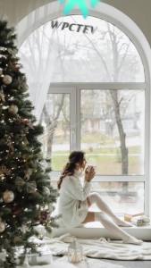 WPCTEV Window Privacy Film One Way Daytime Mirror Tint Treatments UV Heat Control Vinyl Stickers Sun Block Glass Paper Door Covering Reflective (Black Silver11.8 Inch x 7.2 Feet)