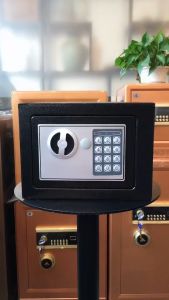 ตู้เซฟเล็ก ตู้นิรภัย ล๊อกพิเศษ แข็งแรง ตู้เซฟมินิเก็บของมีค่า ตู้เซฟระบบดิจิตอล ขนาด 23x17x18cm