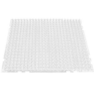 Qumao Network Cat Scat Plastic Mat With Spikes Anti-digging Pet Prickle Strips Weather Resistant Spike Mat Anti-cat Crawling Mat