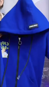 Áo Khoác Dây Kéo Hoodie Zip Nỉ lót bông Bé Trai Bé Gái Form Rộng CABYBARA và VỊT 13-50kg - CON XINH