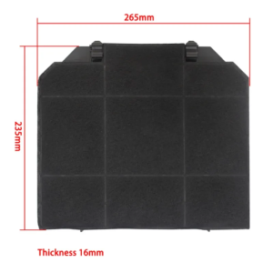 Hexagonal Activated Carbon High-Efficiency Filter KBD176 for Household Kitchen Range Hood Carbon Pellets Carbon Mesh Accessorie