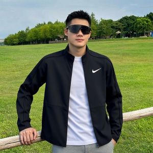 Nike | Áo Khoác Chạy Bộ Nam Màu Đen