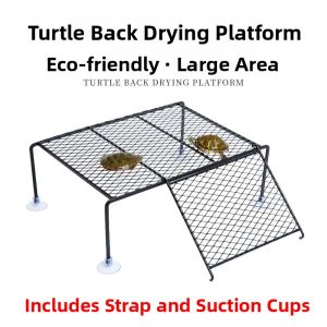 Turtle Basking Platform Turtle Tank Resting Ramp Turtle Climbing Platform Turtle Resting Island Water Turtle Floating Island Ladder