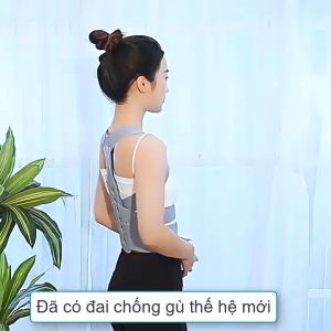 Đai lưng chống gù thế hệ mới dùng cho trẻ em và người lớn cố định cột sống