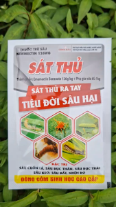 [THIEN THINH SHOP] Trừ Sâu Cuốn Lá Sâu Đục Thân Sâu Đục Trái Sâu Keo Nhện Đỏ Thuốc trừ sâu sinh học cao cấp SÁT THỦ Gói 10g