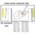 cincin nama / cincin nama custom / lapis emas anti karat / cincin inisial / cincin kawin / cincin kado. 