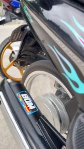 Bom Rangsit Power Pipe Exhaust System Motorcycle Parts For Yamaha And Honda