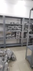 Kệ sắt V lỗ đa năng - Dài 60cm x Rộng 30cm x Cao 1m x 3 tầng