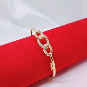 Gelang Tangan Bangle Wanita Aksesoris Fashion Awet Tahan Lama Anti Karat Cocok Untuk Harian G4-1C