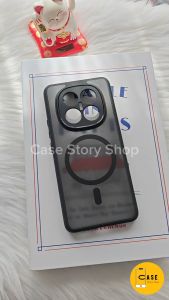 เคส Redmi Note 14 5G 4G / 14 Pro / 14 Pro+ เคสแม่เหล็ก กันกระแทก ฝาหลังแข็ง ส่งจากไทย Frosted Case