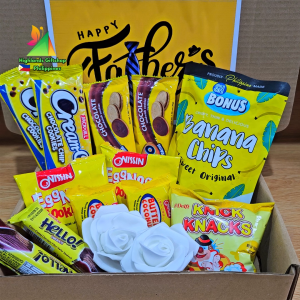 ✨Yellow Fathers Day Gift Set Treats Surprise Giftbox for Fathers Day Tatay