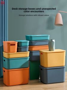 Lidded Desktop Rectangular Storage Box