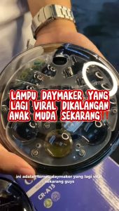 REFLEKTOR LAMPU DEPAN 575 INCH 16 LED 75 WATT LAMPU KOTA + SEN / SEIN KUNING HEADLAMP TERANG LAMPU DEKAT LAMPU JAUH