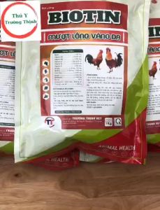 siêu tăng trọng vỗ béo cho gà vịt 200gam đỏ tích kích mào vàng da mượt lông. thú y trường thịnh