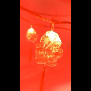 20L 5.5MTR RED Lucky Fish String Light CNY Decoration Light CNY Red Lantern Lampu LipLap CNY 2025 Lamp
