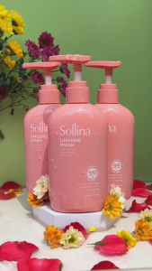 Nước Giặt Đồ Lót Chuyên Dụng Sollina - Sạch Khuẩn Bảo Vệ An Toàn Vùng Da Nhạy CảmDịu Nhẹ Ngăn Nấm Mốc