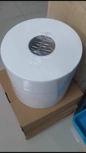 กระดาษชำระ กระดาษทิชชู ม้วนใหญ่ แพค 3 ม้วน ยาวม้วนละ 750 เมตร สุดคุ้ม ใช้งานได้นาน กระดาษเหนียวนุ่ม ซึมซับได้ดี เป็นมิตรต่อสิ่งแวดล้อม ย่อยสลายได้