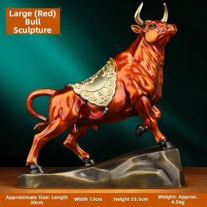 Ji Shanyuan | Wealth Attracting Copper Bull Ornament