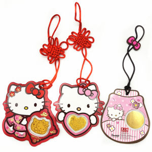 Hello Kitty Hellokitty Big Launch Listing Fortune Cat Car Hanging Decorations Open Door Red Event Gift