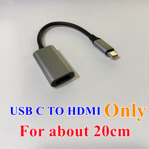 Type C to HDMI Adapter Converter Cable for Laptop Tablet TV MacBook Pro 4K Adapter USB 3.1 Male to HDTV Female Converter Cable