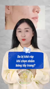 Bông Tẩy Trang Bông Bạch Tuyết Calla Tròn 3D 120 Miếng / 150 Miếng – Sạch Sâu Mềm Mịn