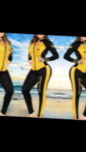 CLASSY CONFIGURATION SWIMSUITS TERNO LEGGINGS WITH ZEPPER GOOD QUALITY FRAME FIT LARGE TO 2XL.
