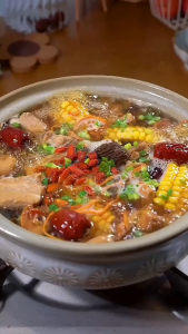 Matsutake Mushroom Soup Pack Dried Morel Hotpot Base Assorted Fungi