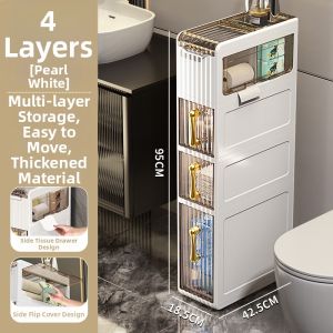MMZECE | Pull-out Install-free Bathroom Storage Cabinet