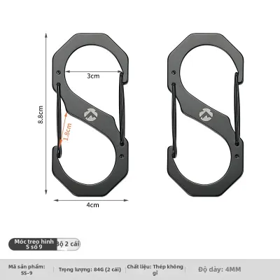 Campingmoon | Carabiner Đa Năng