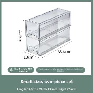 Freezer Drawer Storage Box Food Grade