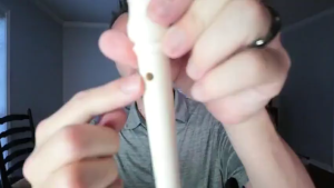 8-Hole Long Flute Adjustable Soprano Recorder Instrument with Cleaning Rod for Student Practice Children Beginner Gifts Musical Instrument Toys