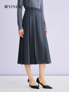 French Intelligent Sense Business Commuter A-line Skirt