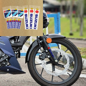 Sticker Potong Motor SUZUKI Single Double Team SUZUKI Tampal Luar