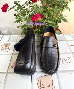 Giày mọi nam da bò thật cao cấp..in vân caro độc đáo.phom chuẩn đẹp..đế cao su mềm chống trơn trượt..bảo hành một năm