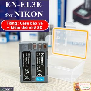 NIKON EN-EL3E | Pin và Dock sạc máy ảnh KINGMA NIKON EN-EL3E EL3E EL3e cho NIKON D90 D80 D70 D700 D200 D300 D80S