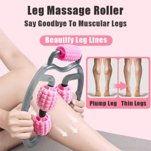 Leg Massage Roller Relaxation Body Slimming Roller Pilates Multi-Site Relaxation Muscle Slimming Arm Leg Thigh Neck Muscle Body Rollers Ring Clamp Roller Urut Kaki 腿部按摩