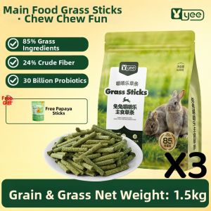 Yee | Probiotic Timothy Hay Chews for Young and Adult Rabbits