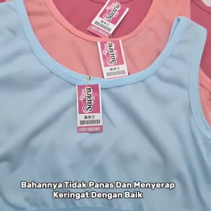 Miniset Polos Anak SD SMP Usia 8 - 13 Tahun Murah Isi 6pcs & 3pcs Bahan Adem