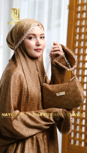 Premium Mukena Dewasa Anak Mewah Eksklusif Zalina Plisket Silk Velvet Bahan Adem Terbaru 2025