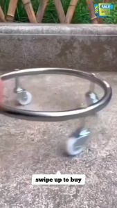 Gas Tank Mobile Bracket Cylinder Tray With Wheels: A Practical Stand for Propane Bottles