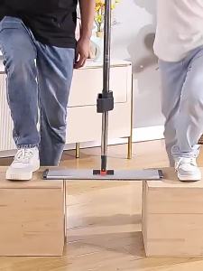Joybos | Home Wet & Dry Hands-Free Absorbent Flat Mop