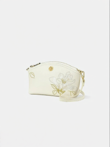 Original Fashion Elegant Mom White Embroidered Multiple-Ways Bag