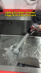 Jet Shower Toilet Stylish Chrome – Bahan ABS Premium Anti Luntur & Tahan Lama